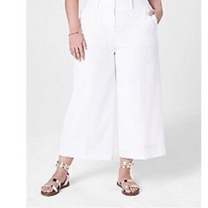 NWT wide leg Capri pants from Lane Bryant. Never worn or tried on.